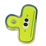 Stationery Clip Plastic Cute Cartoon Double Sided Multifunctional Long Tail Document Clamps For Office Supplies Binder Paper Green Expression In Australia - Darrahopens