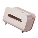 Desktop Tissue Box Multifunction Tissue Storage Dispenser with Phone Holder Remote Control Organizer Pink In Australia - Darrahopens