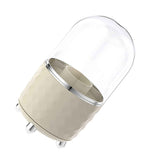 Rotating Pen Holder Desktop Makeup Brush Storage Organizer Plastic Home Decoration for Cosmetics Pencil White In Australia - Darrahopens