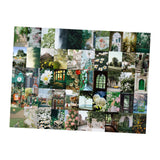 50PCS Nature Landscape Stickers Decorative Aesthetic Travel Scenery Scrapbooking Stickers for DIY Planner Journal Notebook Laptops Luggages Green In Australia - Darrahopens