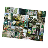 50PCS Nature Landscape Stickers Decorative Aesthetic Travel Scenery Scrapbooking Stickers for DIY Planner Journal Notebook Laptops Luggages Green In Australia - Darrahopens