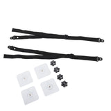 2Pcs Adjustable TV Safety Straps Adhesive Anti Tip Furniture Anchors for Baby Proofing Flat Screens Fix to Wall Cabinet Stand Desk In Australia - Darrahopens
