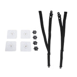 2Pcs Adjustable TV Safety Straps Adhesive Anti Tip Furniture Anchors for Baby Proofing Flat Screens Fix to Wall Cabinet Stand Desk In Australia - Darrahopens