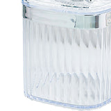 Toothpick Holder Large Capacity Fashion Look Toothpick Container Storage Box Jar for Home Restaurant Transparent