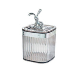 Toothpick Holder Large Capacity Fashion Look Toothpick Container Storage Box Jar for Home Restaurant Smoky Gray In Australia - Darrahopens