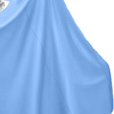 Electric Motorcycle Rain Cape Extended Full Body with Helmet Rainstorm Proof for Mobility Scooter Bicycle Cycling Sky Blue XXXL