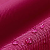 Motorcycle Rain Poncho Rainstorm Protection Unisex Single Oxford Cloth Motorcycle Adult Raincoat for Electric Bike Jujube Red