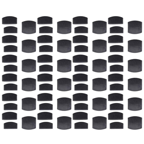 72Pcs Plastic Bed Slat End Caps Holders Centre Caps Plastic Connector Furniture Accessories for Holding and Securing Slats Black In Australia - Darrahopens