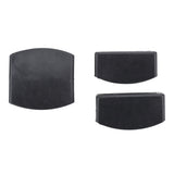 72Pcs Plastic Bed Slat End Caps Holders Centre Caps Plastic Connector Furniture Accessories for Holding and Securing Slats Black