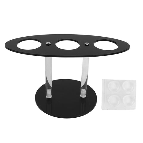 Ice Cream Cone Holder Stand Acrylic 3 Holes Hand Roll Sushi Display Stand for Party Wedding Christmas Thanksgiving In Australia - Darrahopens