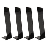 4 Pcs Acrylic Hair Band Display Stand Hair Clasp Hair Clasp Jewelry Display Holder for Shop Black In Australia - Darrahopens