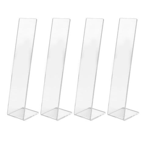 4 Pcs Acrylic Hair Band Display Stand Hair Clasp Hair Clasp Jewelry Display Holder for Shop Transparent
