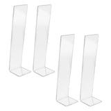 4 Pcs Acrylic Hair Band Display Stand Hair Clasp Hair Clasp Jewelry Display Holder for Shop Transparent