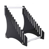 Record Storage Holder 12 Slots Acrylic Vinyl Record Organizer Easy Assembly Access Record Stand for Music Collection Album Black In Australia - Darrahopens