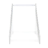 Record Storage Holder 12 Slots Acrylic Vinyl Record Organizer Easy Assembly Access Record Stand for Music Collection Album Transparent In Australia - Darrahopens