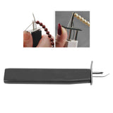 Bead Knotting Tools Create Secure Knots Easy to Use Pearl Jewelry Making Tool for DIY Jewelry Pearl Stringing Crafts Black In Australia - Darrahopens