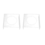 2PCS Football Stand Clear Display Holder Acrylic Stable Support Anti Scratch Versatile Display Rack for Basketball Volleyball