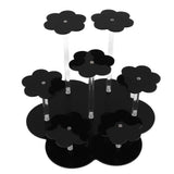 Acrylic Display Stand Figures Perfume Organizers Storage Risers Cupcake Dessert Conutertop Desktop Decoration Organizer Black In Australia - Darrahopens