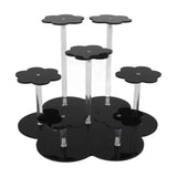 Acrylic Display Stand Figures Perfume Organizers Storage Risers Cupcake Dessert Conutertop Desktop Decoration Organizer Black In Australia - Darrahopens
