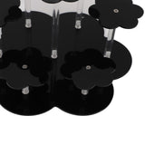 Acrylic Display Stand Figures Perfume Organizers Storage Risers Cupcake Dessert Conutertop Desktop Decoration Organizer Black
