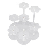Acrylic Display Stand Figures Perfume Organizers Storage Risers Cupcake Dessert Conutertop Desktop Decoration Organizer Transparent In Australia - Darrahopens