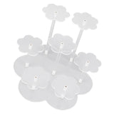 Acrylic Display Stand Figures Perfume Organizers Storage Risers Cupcake Dessert Conutertop Desktop Decoration Organizer Transparent