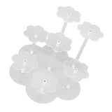 Acrylic Display Stand Figures Perfume Organizers Storage Risers Cupcake Dessert Conutertop Desktop Decoration Organizer Transparent