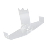 Lightsaber Display Stand Acrylic Desktop Lightsaber Display Holder Rack Wand Stand Dagger Dispaly Stand with Anti Slip Pad Transparent