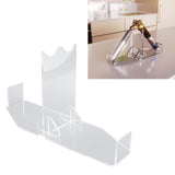 Lightsaber Display Stand Acrylic Desktop Lightsaber Display Holder Rack Wand Stand Dagger Dispaly Stand with Anti Slip Pad Transparent