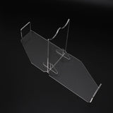 Lightsaber Display Stand Acrylic Desktop Lightsaber Display Holder Rack Wand Stand Dagger Dispaly Stand with Anti Slip Pad Transparent