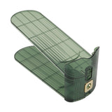 Shoe Slots Organizer Double Layer Shoe Rack Adjustable Saving Space Shoe Stack for Closet Cabinet Green In Australia - Darrahopens