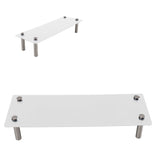Cupcake Display Stand Multifunctional Acrylic Riser Display Stand for Food Dessert Transparent