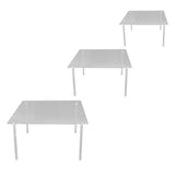 3 Set Square Clear Acrylic Cake Stand Acrylic Cupcake Stand for Cake Pizza Dessert Christmas Wedding Birthday Baby Shower Tea Party