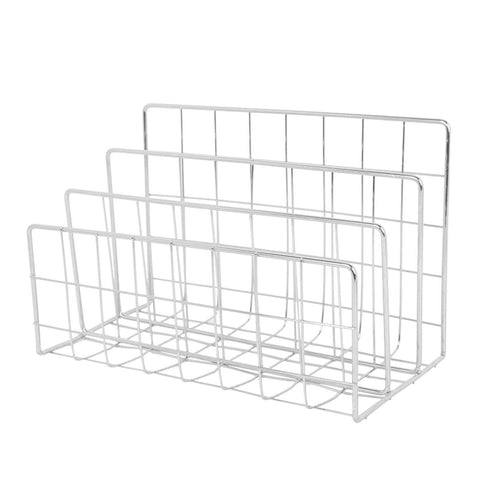 Book Sorter File Magazine Display Organizer Iron Bookend Home Decoration for Office Shelf In Australia - Darrahopens