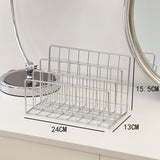 Book Sorter File Magazine Display Organizer Iron Bookend Home Decoration for Office Shelf