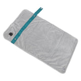 USB Heated Blanket with Temperature Control Mutipurpose Electric Heated Throw Warm Cozy Knee Heating Blanket Home Office Silver