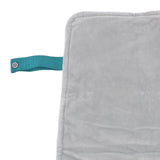 USB Heated Blanket with Temperature Control Mutipurpose Electric Heated Throw Warm Cozy Knee Heating Blanket Home Office Silver