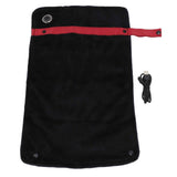 USB Heated Blanket with Temperature Control Mutipurpose Electric Heated Throw Warm Cozy Knee Heating Blanket Home Office Black In Australia - Darrahopens