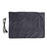Heating Blanket Multifunctional Adjustable Temperature Control USB Electric Heated Blanket Grey In Australia - Darrahopens