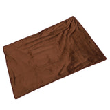 Heating Blanket Multifunctional Adjustable Temperature Control USB Electric Heated Blanket Coffee Color