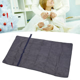 Warming Electric Blanket USB Polyester Fiber Multifunctional Adjustable Fast Heating Shawl for Camping Outdoor Activities Dark Gray