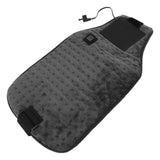 USB Powered Heated Waist Wrap Adjustable Temperature Fast Heating USB Heating Waist Wrap Heating Pad for Waist Neck Knee Dark Gray