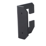 Samurai Sword Holder Horizontal Wall Mount Acrylic Sword Rack Flat Blade Display Stand with Screws Black