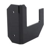 Samurai Sword Holder Horizontal Wall Mount Acrylic Sword Rack Flat Blade Display Stand with Screws Black