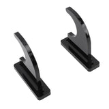 2 PCS Sword Holder Acrylic Wall Mount Polished Strong Load Bearing Adjustable Sword Hook for Axes Knives Lightsabers