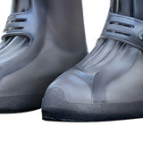 Waterproof Rain Boots Cover Silicone Comfortable Prevent Slip Thickened Outdoor Rain Shoe Covers for Men Women Fishing Hunting Tawny, Middle Tube Size 40‑42