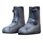 Waterproof Rain Boots Cover Silicone Comfortable Prevent Slip Thickened Outdoor Rain Shoe Covers for Men Women Fishing Hunting Tawny, Middle Tube Size 43‑45 In Australia - Darrahopens