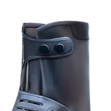 Waterproof Rain Boots Cover Silicone Comfortable Prevent Slip Thickened Outdoor Rain Shoe Covers for Men Women Fishing Hunting Tawny, Middle Tube Size 43‑45