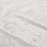 Waterproof Pillow Protector Polyester Fiber White Comfortable 16.9x28.7in Pillow Covers for Sleeping