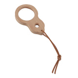 Wood Magnifying Glass Small Portable Smoothing Sturdy Multi Purpose Wooden Magnifier for Book Reading Study Home